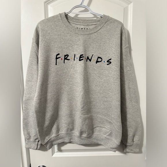 Friends Crewneck Sweater, Grey, Women’s size M - Picture 1 of 2